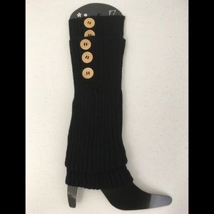 Leg warmer. Black. Brand new.